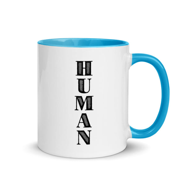 Human Mug with Color Accents (More Colors)