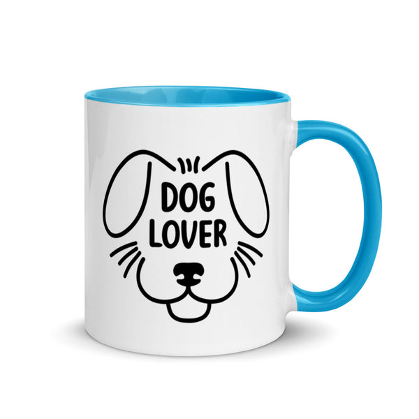 Dog Lover Mug with Color Accents (More Colors)