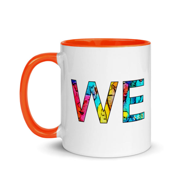 We Mug with Color Accents (More Colors)