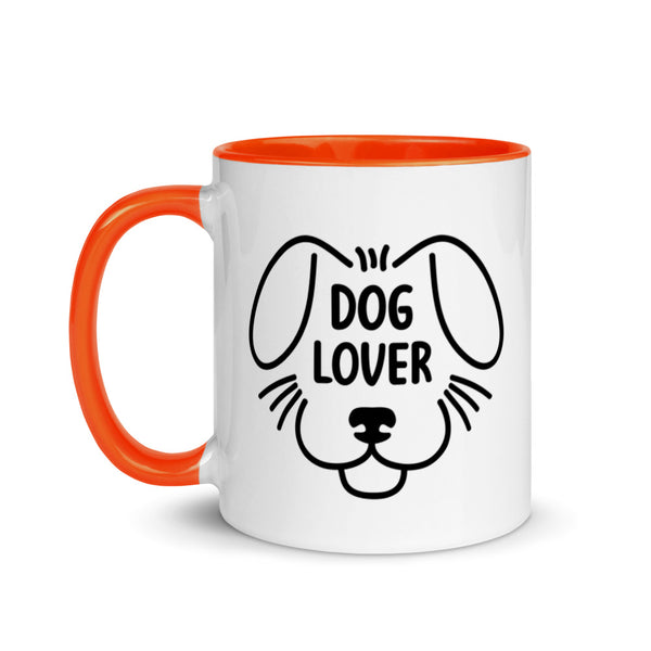 Dog Lover Mug with Color Accents (More Colors)