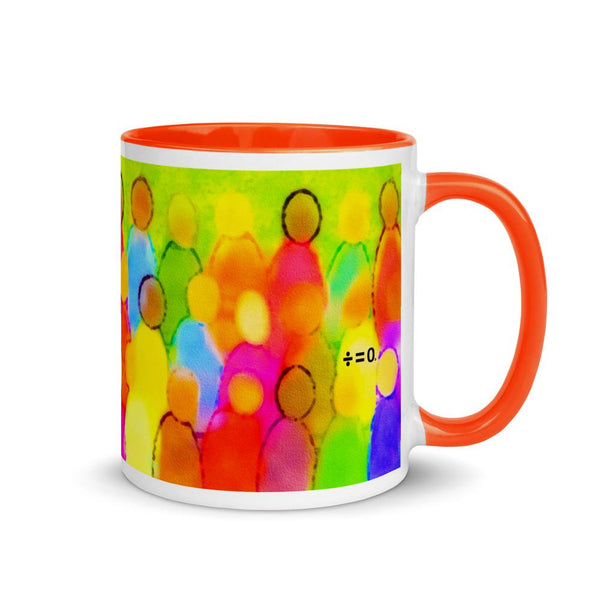 Multi-Cultural Mug with Color Accents (More Colors)