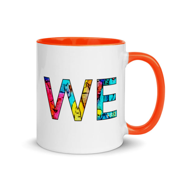 We Mug with Color Accents (More Colors)