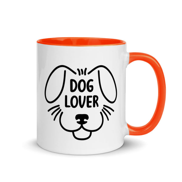 Dog Lover Mug with Color Accents (More Colors)