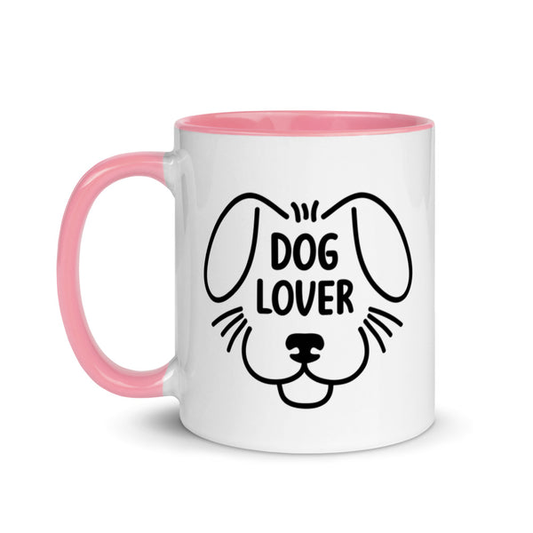 Dog Lover Mug with Color Accents (More Colors)