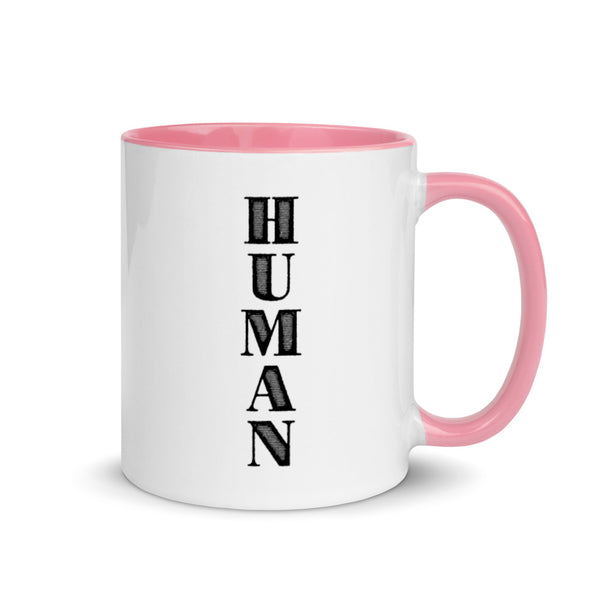 Human Mug with Color Accents (More Colors)
