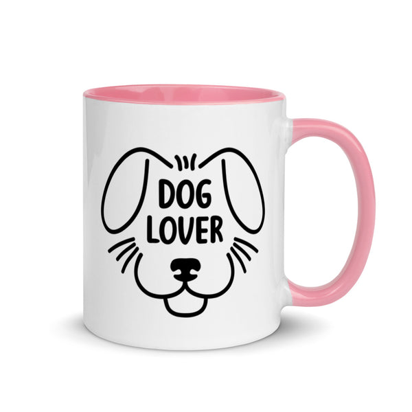 Dog Lover Mug with Color Accents (More Colors)
