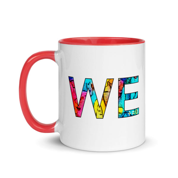 We Mug with Color Accents (More Colors)