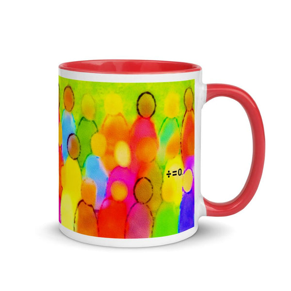 Multi-Cultural Mug with Color Accents (More Colors)