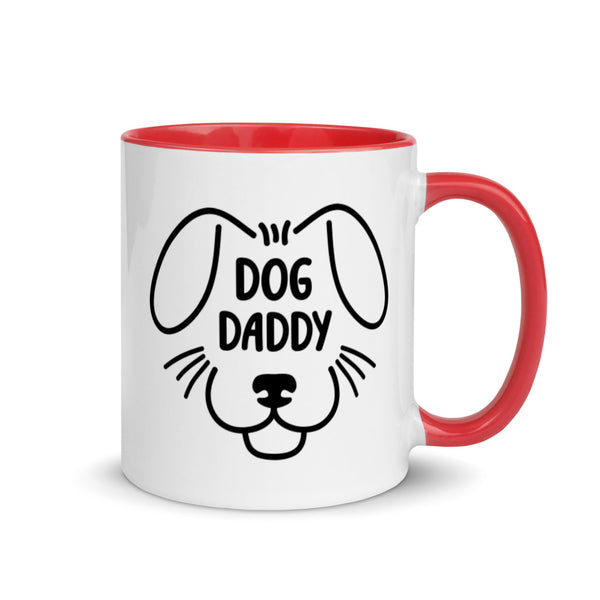 Dog Daddy Mug with Color Accents (More Colors)