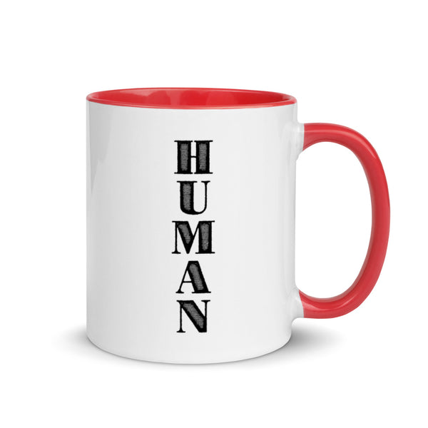 Human Mug with Color Accents (More Colors)