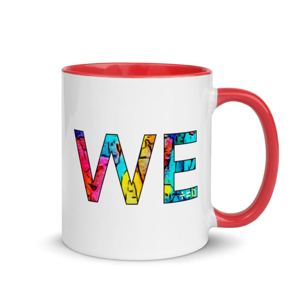 We Mug with Color Accents (More Colors)