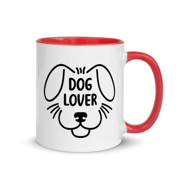 Dog Lover Mug with Color Accents (More Colors)