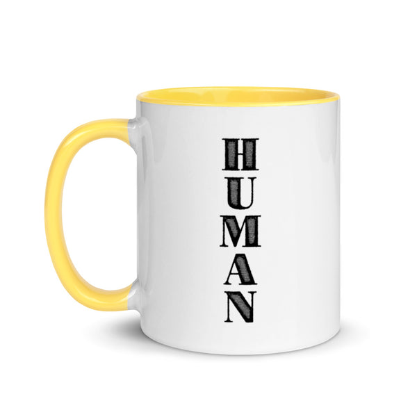 Human Mug with Color Accents (More Colors)