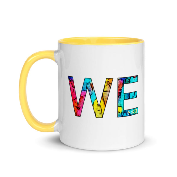 We Mug with Color Accents (More Colors)
