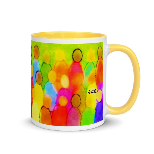 Multi-Cultural Mug with Color Accents (More Colors)