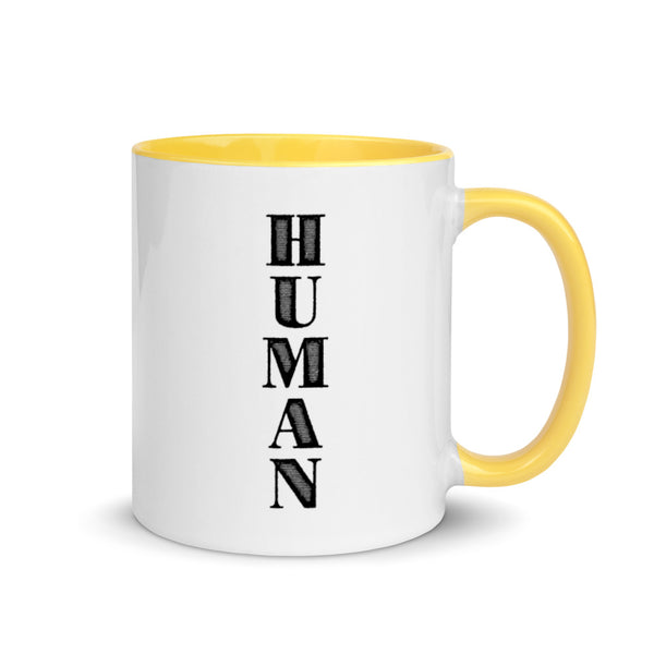 Human Mug with Color Accents (More Colors)