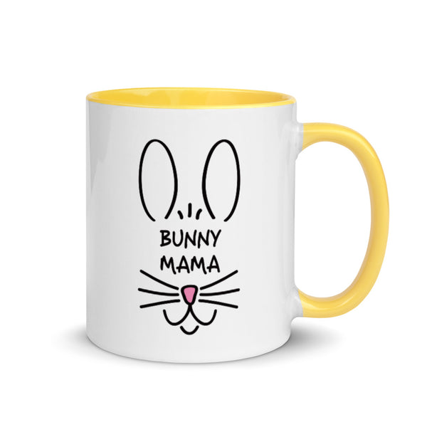 Bunny Mama Mug with Color Accents (More Colors)