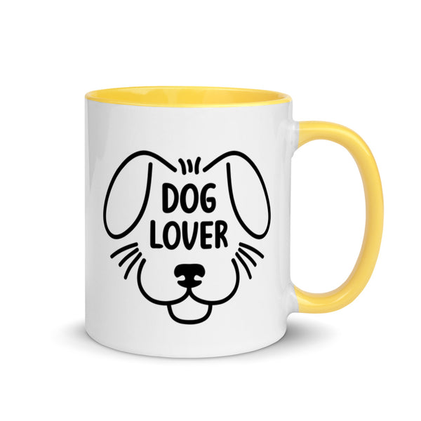 Dog Lover Mug with Color Accents (More Colors)