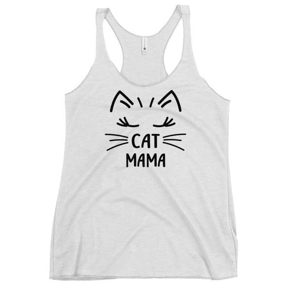 Cat Mama Women's Racerback Tank (More Colors)