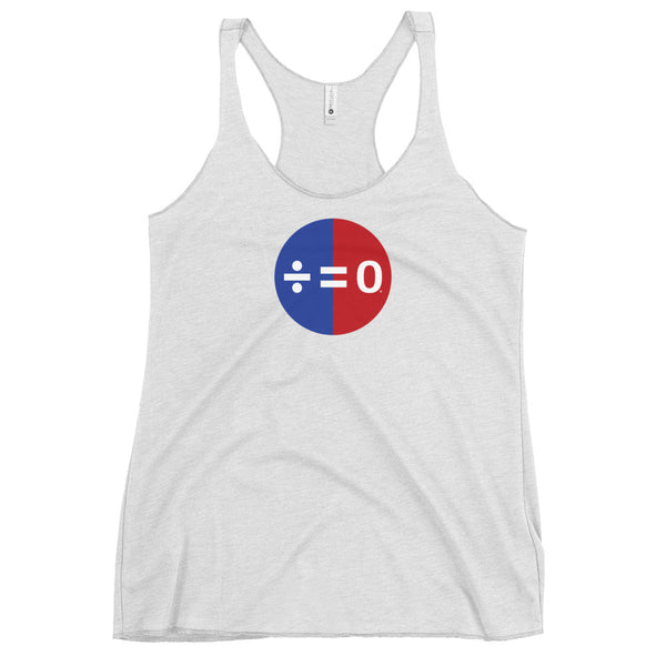 Red, White and Blue Unity Symbol Women's Racerback Tank (More Colors)