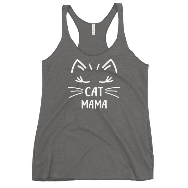 Cat Mama Women's Racerback Tank (More Colors)
