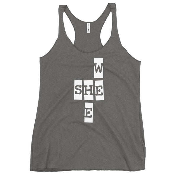 We She He Women's Racerback Tank (More Colors)