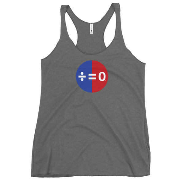 Red, White and Blue Unity Symbol Women's Racerback Tank (More Colors)