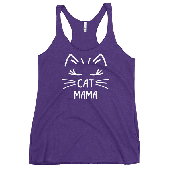 Cat Mama Women's Racerback Tank (More Colors)