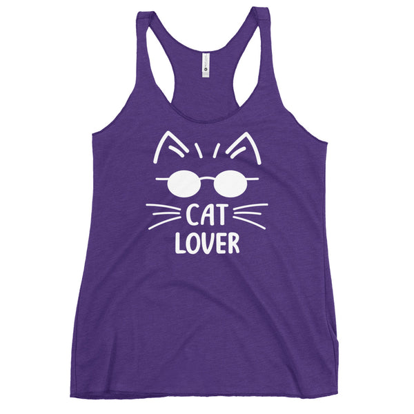 Cat Lover Women's Racerback Tank (More Colors)