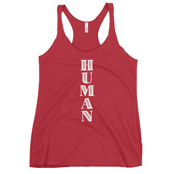 Human Women's Racerback Tank (More Colors)