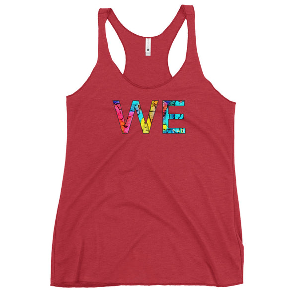 We Women's Racerback Tank (More Colors)