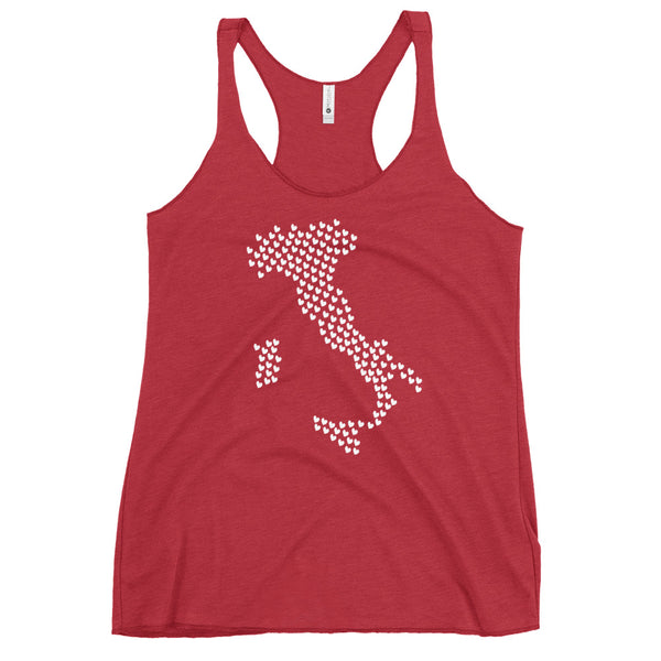 Love Italy Women's Racerback Tank