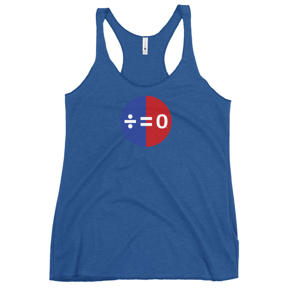 Red, White and Blue Unity Symbol Women's Racerback Tank (More Colors)