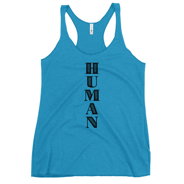 Human Women's Racerback Tank (More Colors)