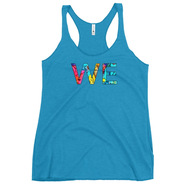 We Women's Racerback Tank (More Colors)