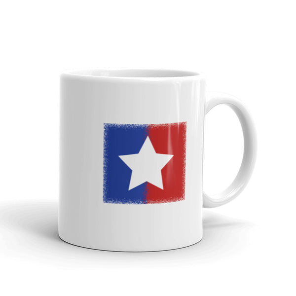 American Unity Star Patriotic Mug with Color Accents (More Colors)