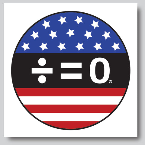 American Unity Symbol Square Outdoor Car/Refrigerator Patriotic Magnet