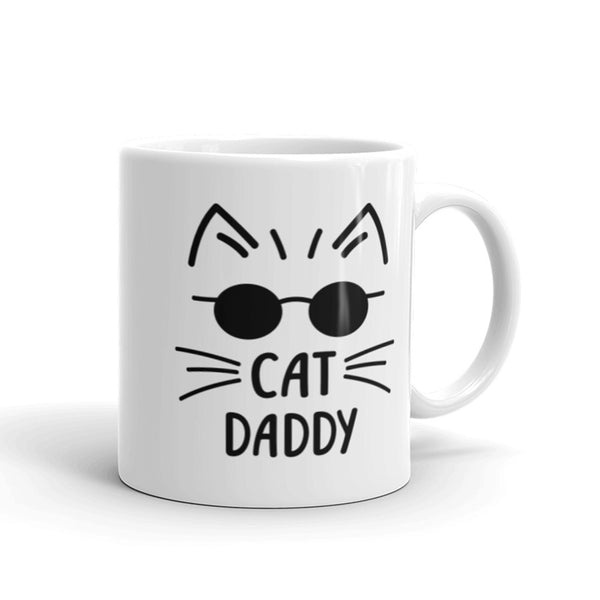 Cat Daddy Mug with Color Accents (More Colors)