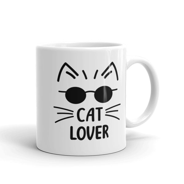 Cat Lover Mug with Color Accents (More Colors)