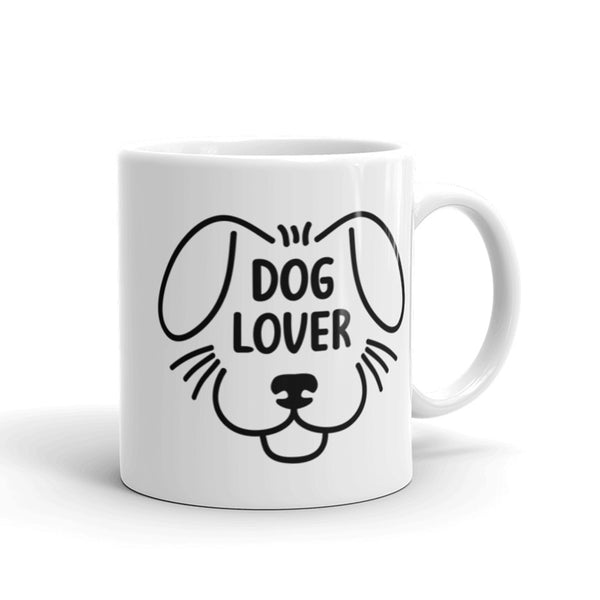 Dog Lover Mug with Color Accents (More Colors)