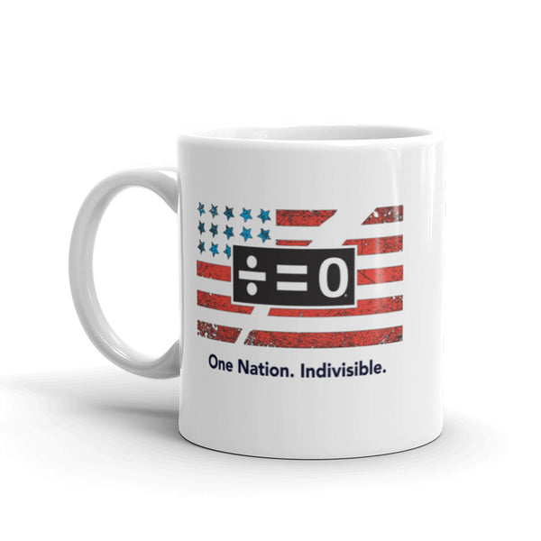 One Nation Mug with Color Accents (More Colors)