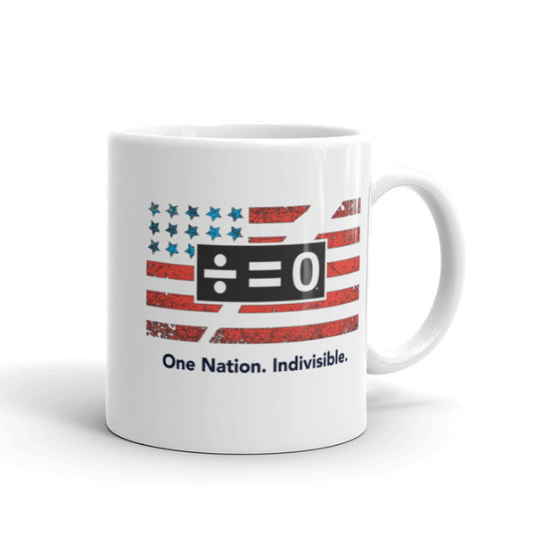 One Nation Mug with Color Accents (More Colors)