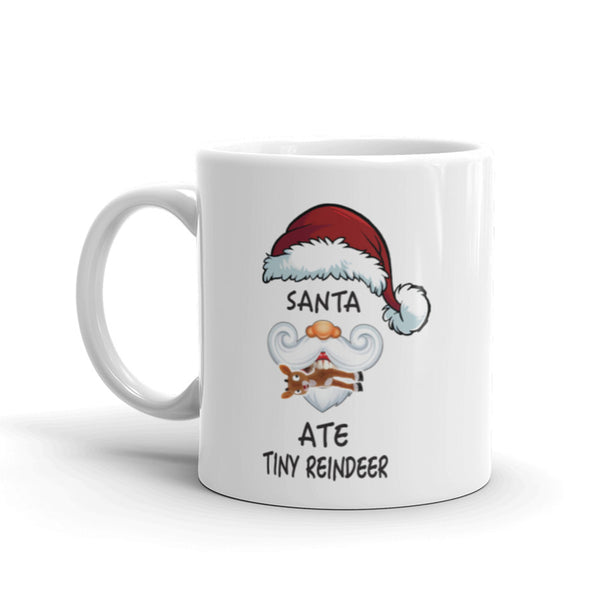 Santa Ate Mug with Color Accents (More Colors)