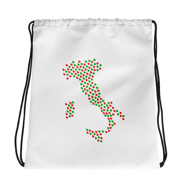 Love Italy Drawstring Bag (More Colors)