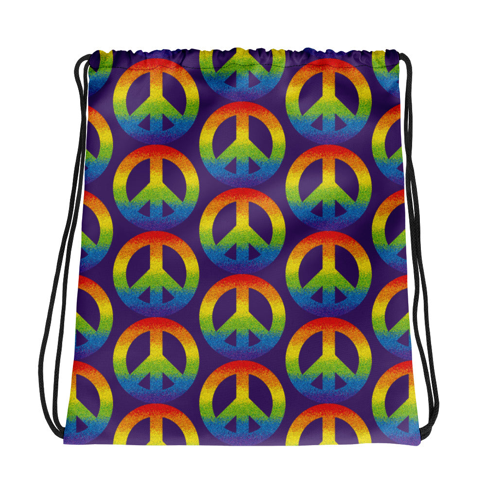 Peace Sign Pouch - Hippie Accessories - Hippie Purses and Bags