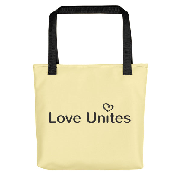 Love Unites Heart Tote Bag (More Colors)