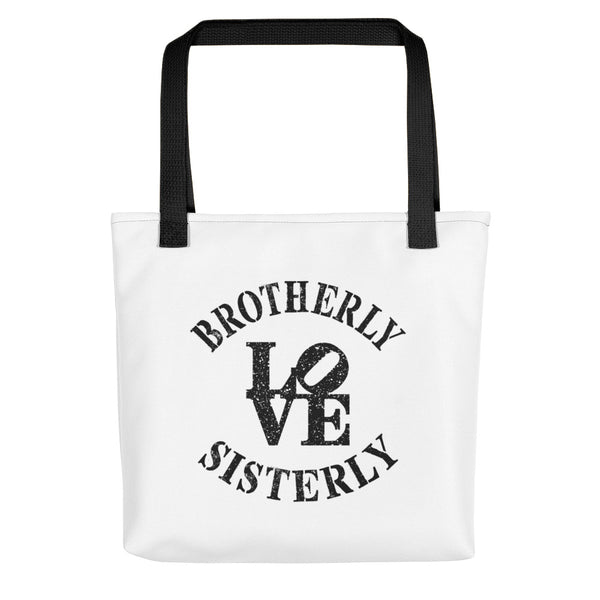 Brotherly Love Sisterly Love Tote Bag (More Colors)