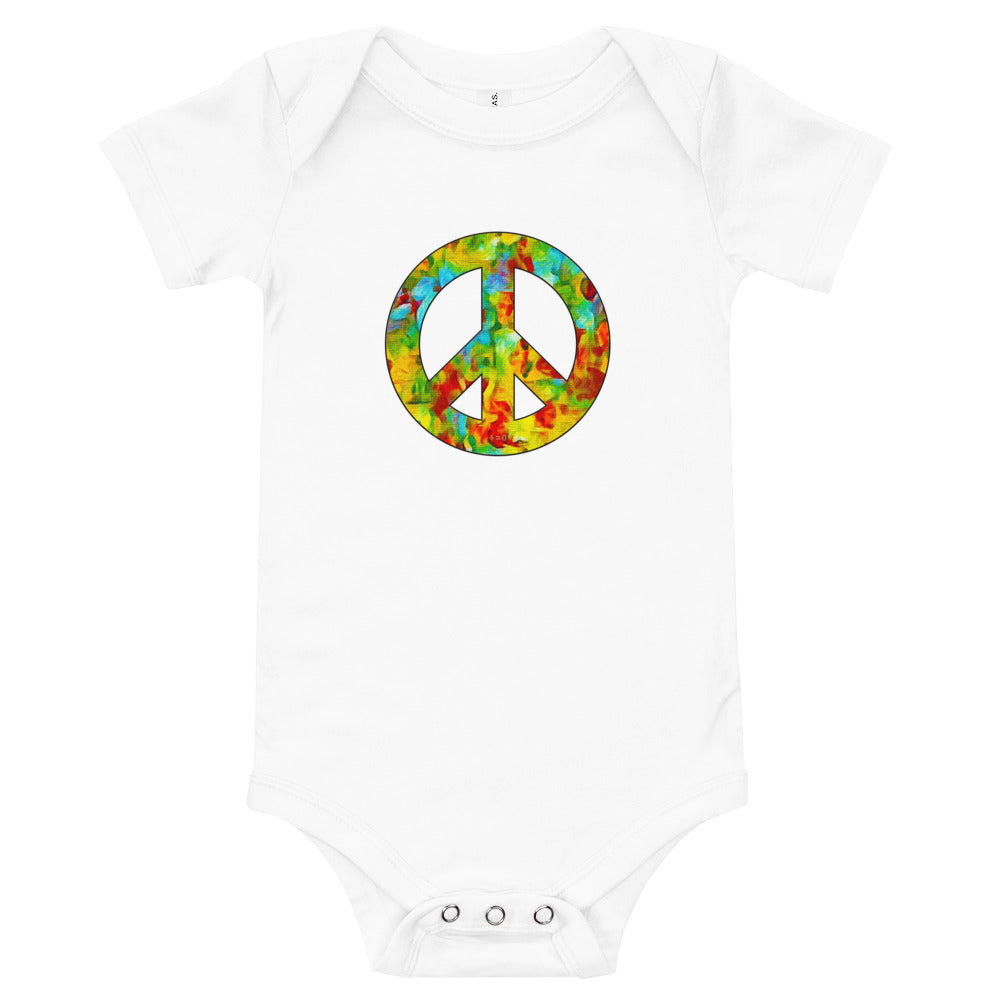 Peace Sign Baby Onesie (More Colors)