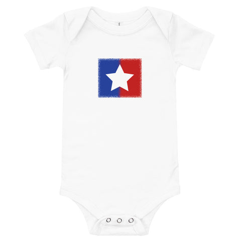 American Unity Star Patriotic Baby Onesie