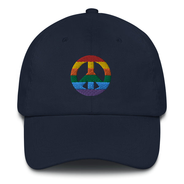 Peace Sign Dad Hat (More Colors)